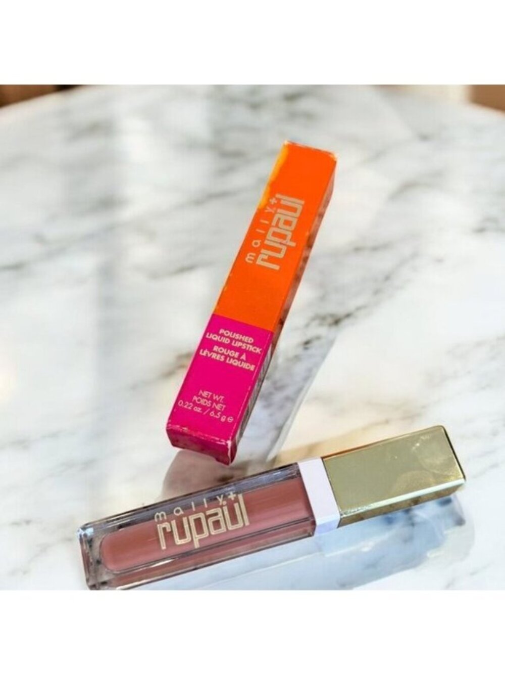 Mally+RuPaul Polished Liquid Lipstick Shade Showgirl New in Box